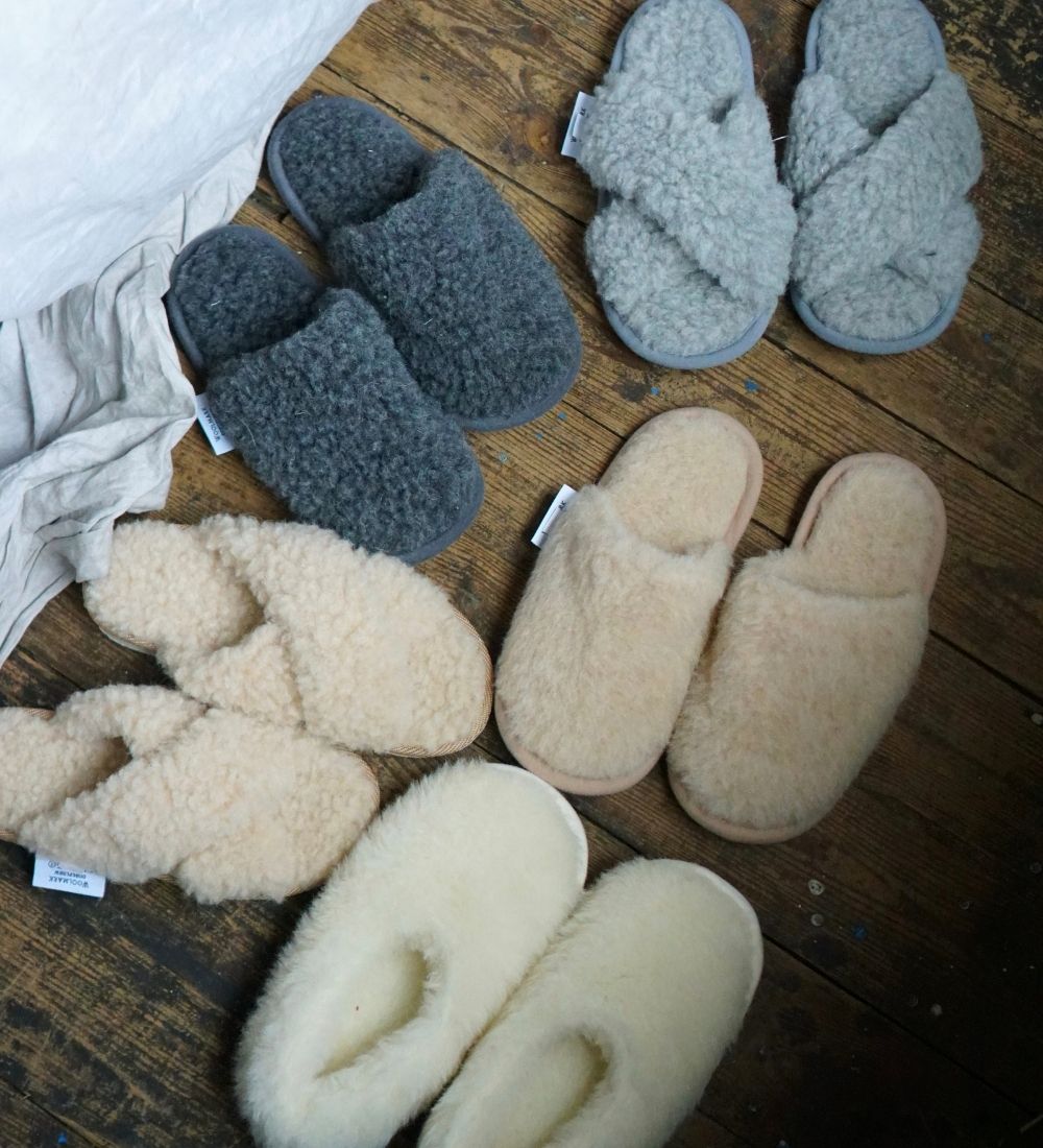 Kapcie z wełny merino – ciepło, które oddycha