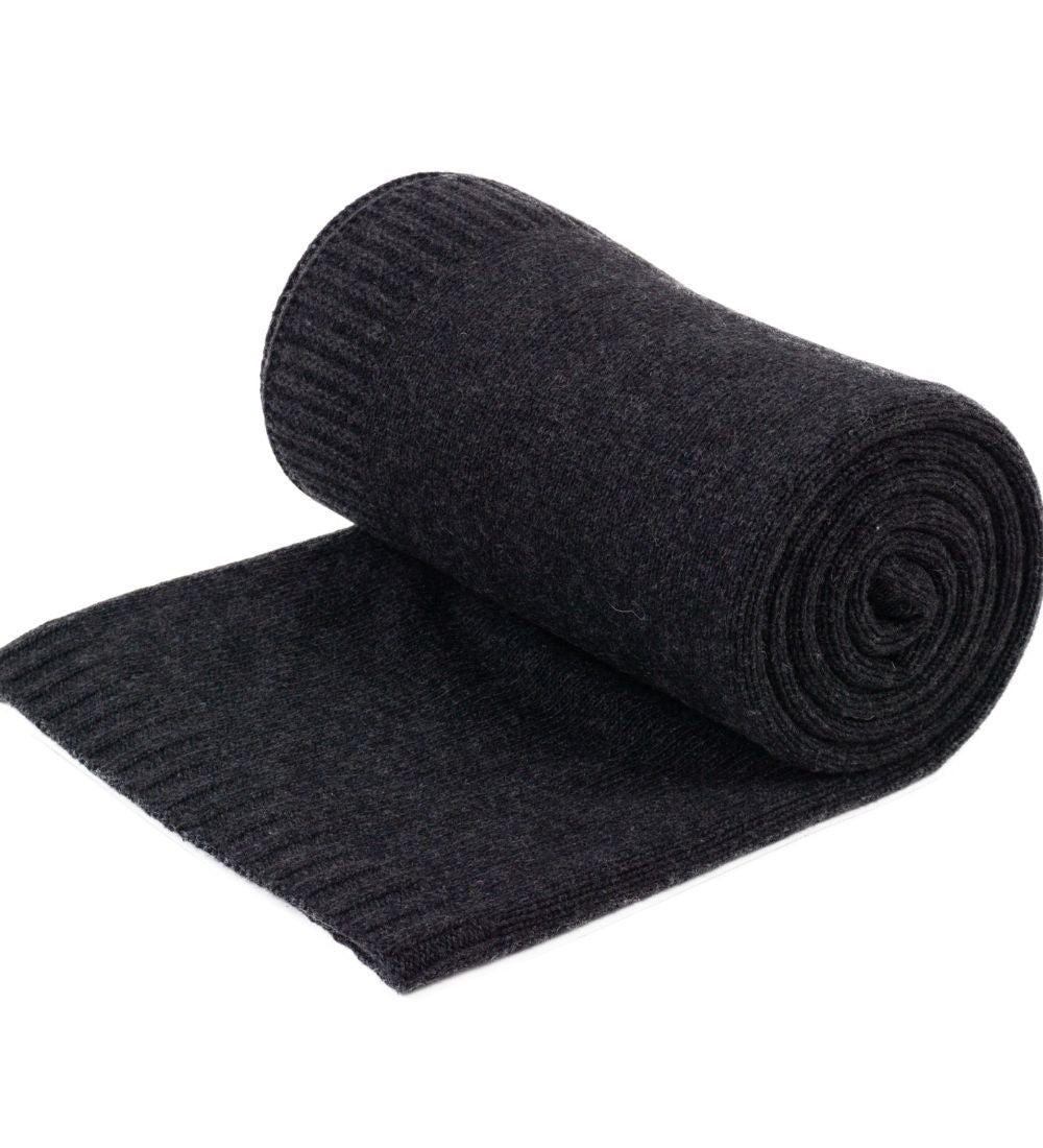 DEMETER Koc z merynosa dziany klasyczny - grafitowy