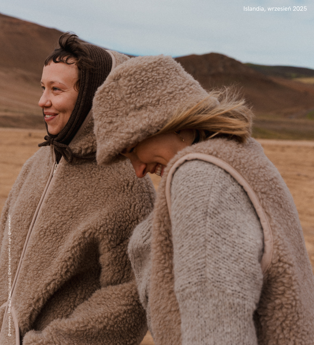 ULV Wełniana kamizelka merino - dębowa