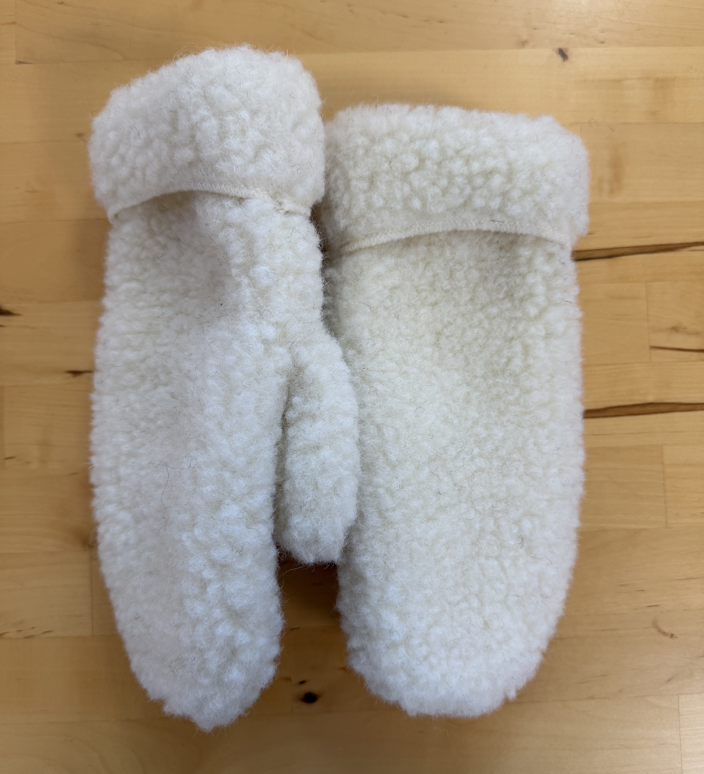 PRODUKT OUTLETOWY - Rękawiczki wełniane z podszewką