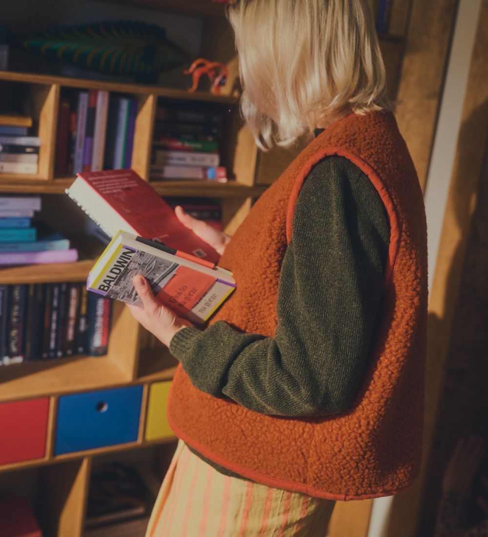 ULV Merino wool gilet - oak