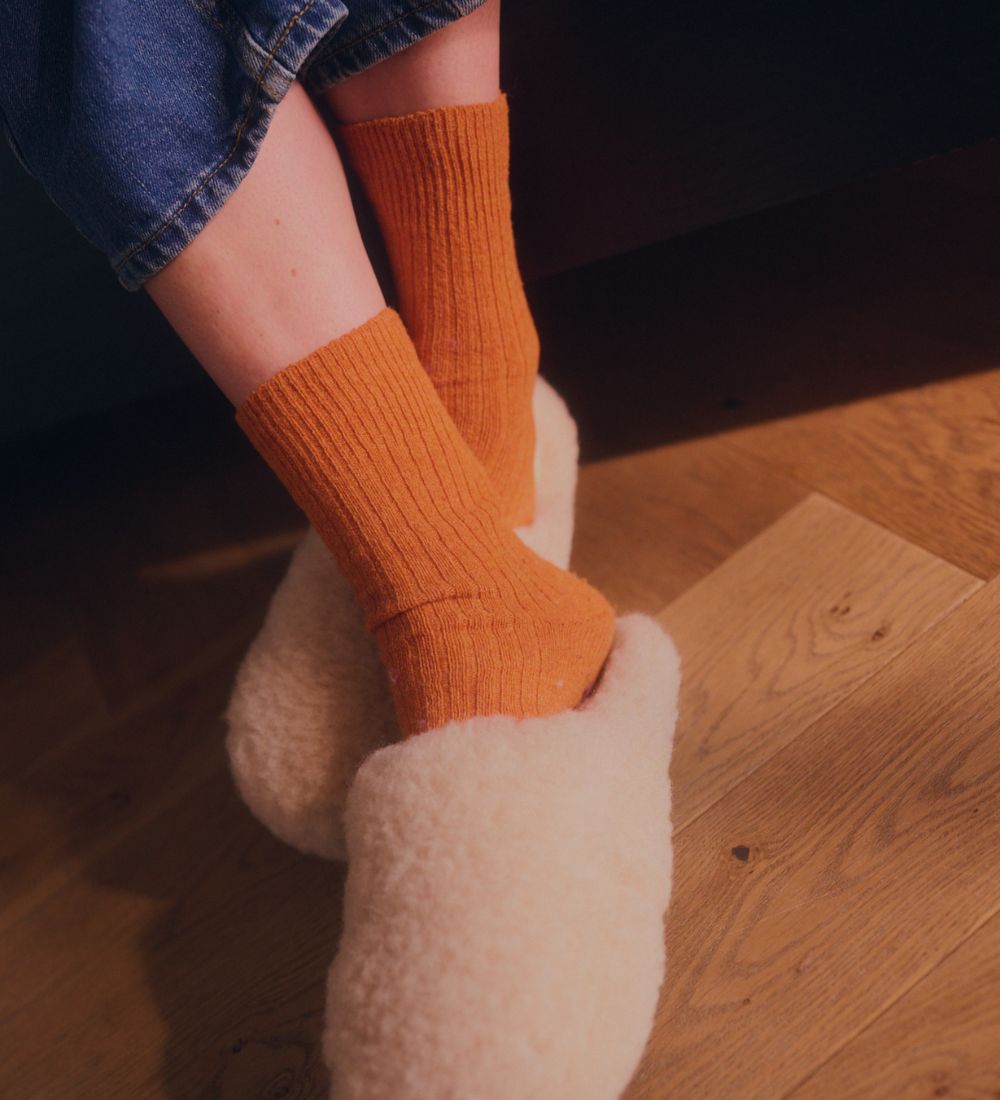 ARNE Sommersocken aus Merinowolle – Hellblau