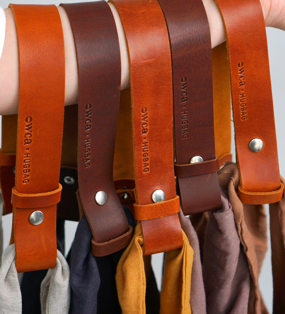 SWOJA Ulubiona torba z lnu, na ramię, na wszystko - piaskowa szarość