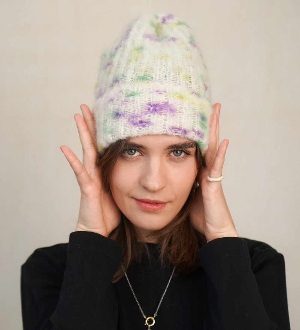 ISKA Lekka czapka z wełną alpaki