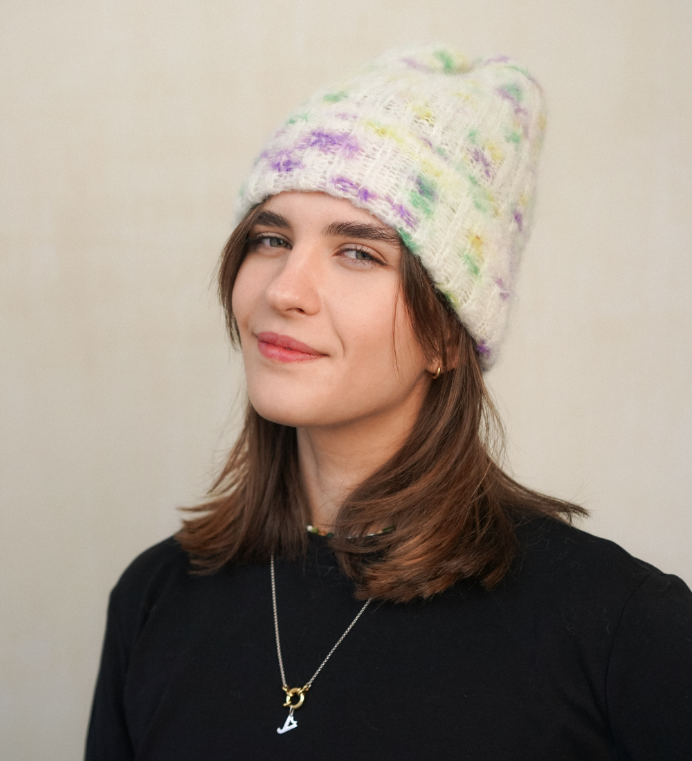 ISKA Lekka czapka z wełną alpaki