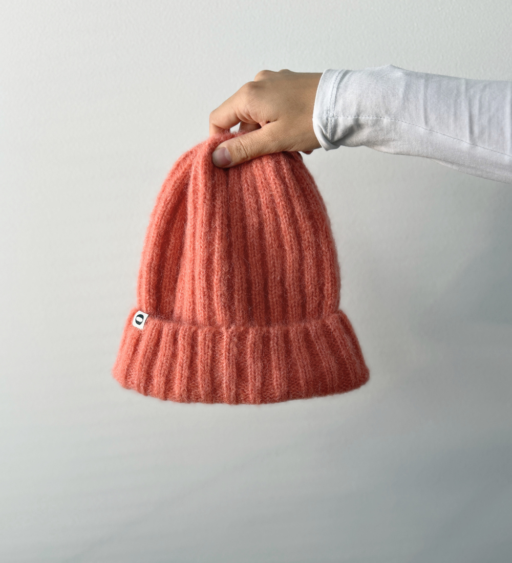 SNUGG Mütze mit Alpaka-Wolle - Beige