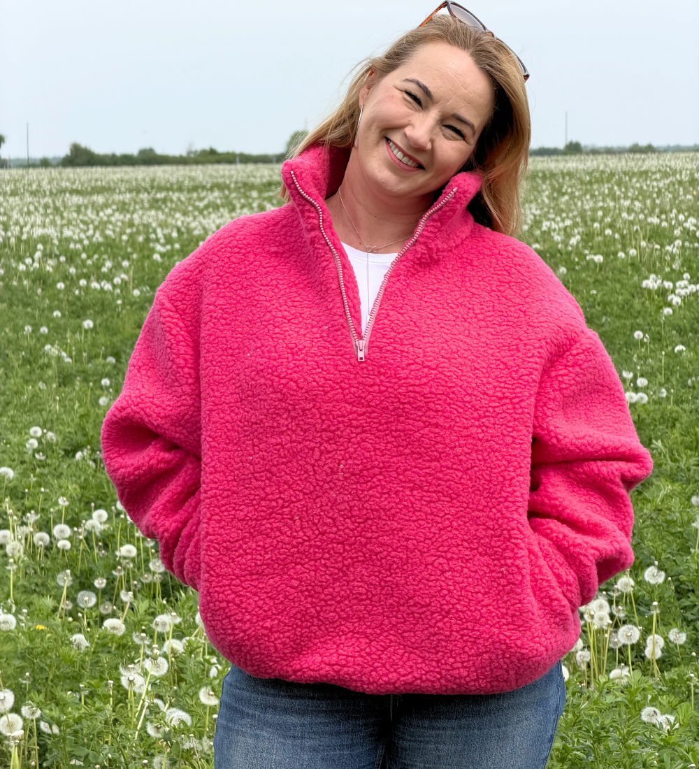 MYRRA mother & daughter Merino wool sherpa fleece