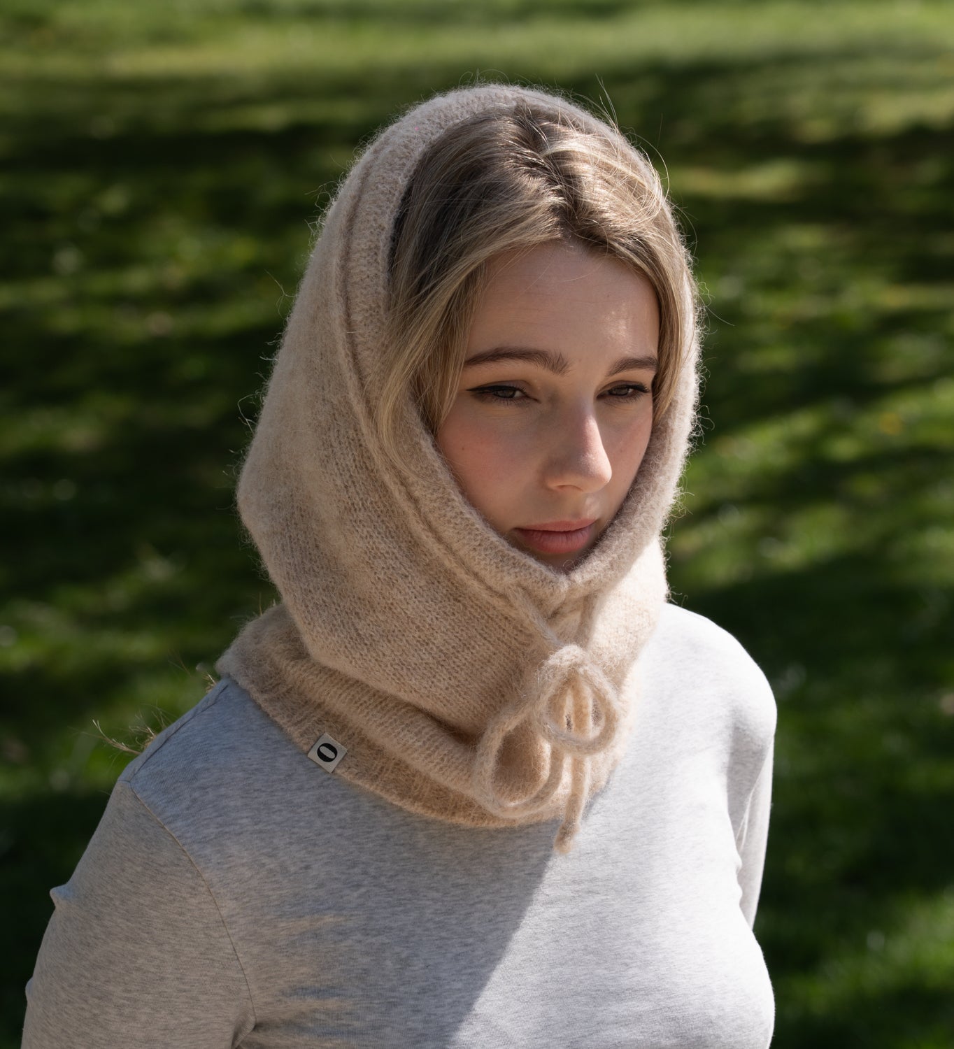 ARIA Kominiarka alpaca wool - beige