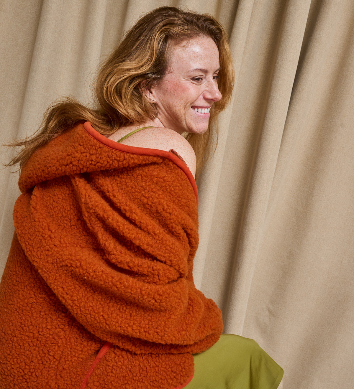 MIŚ 2.0 Wolljacke Kapuzenpullover - Schokolade