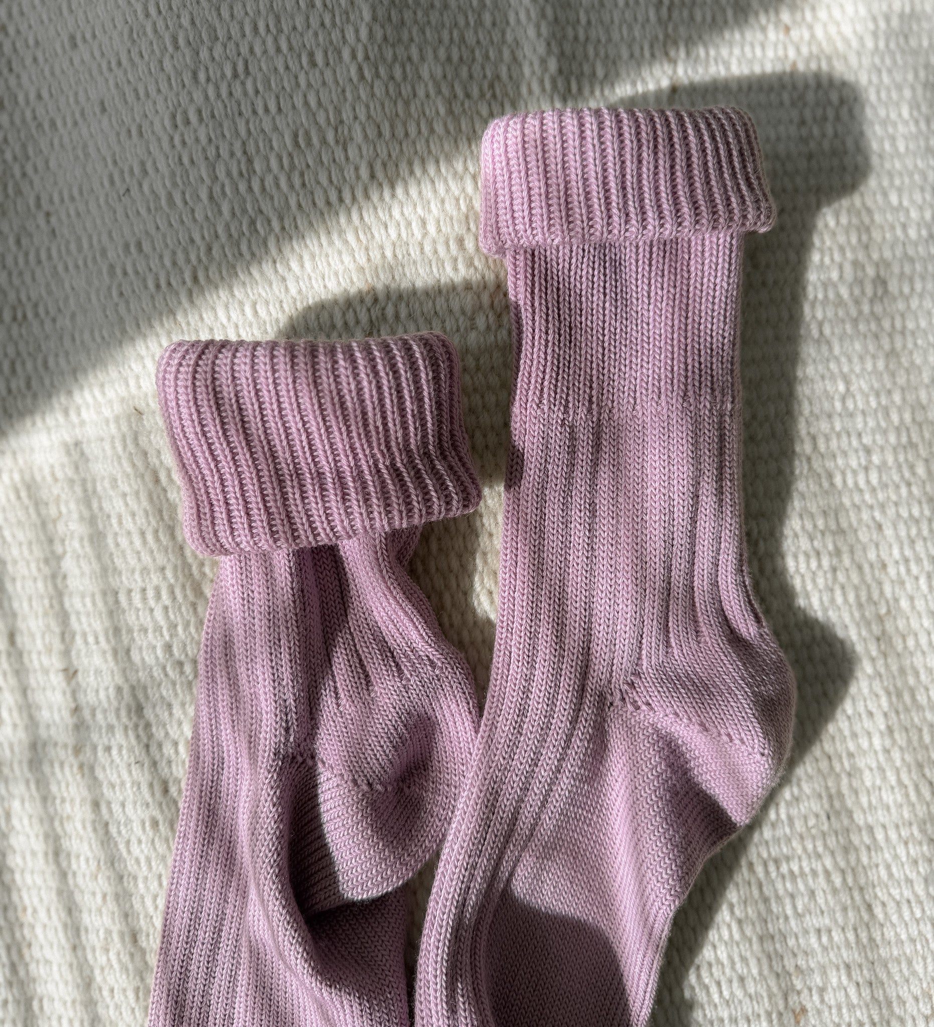 ERIK Merino wool comfort socks - dusty rose