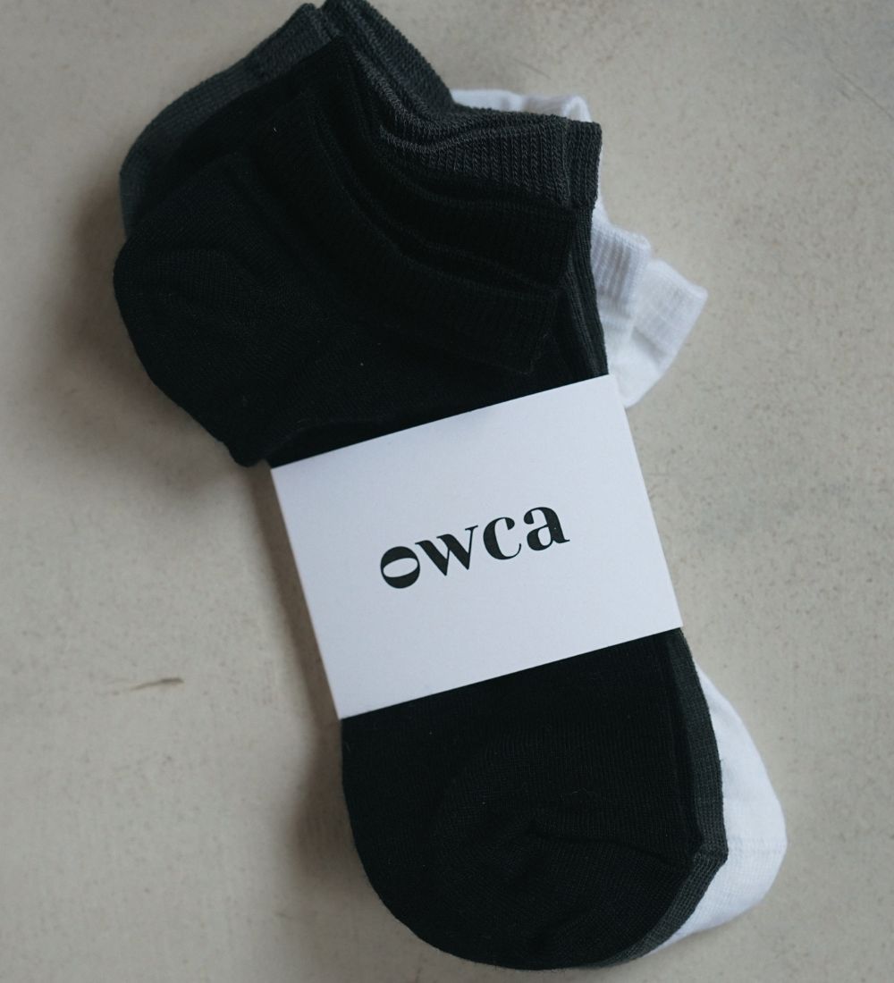 Trójpak niskich skarpet z wełny merino