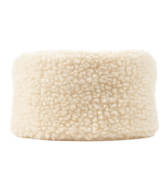 DAGGRY Opaska z wełny merynosa - beżowa