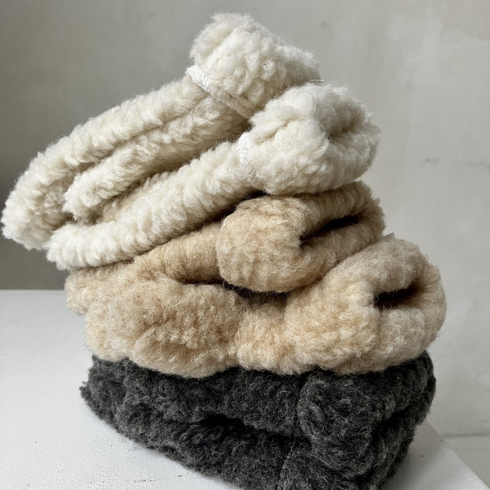 ALPEN Rękawiczki wełniane z merynosa - grafitowe