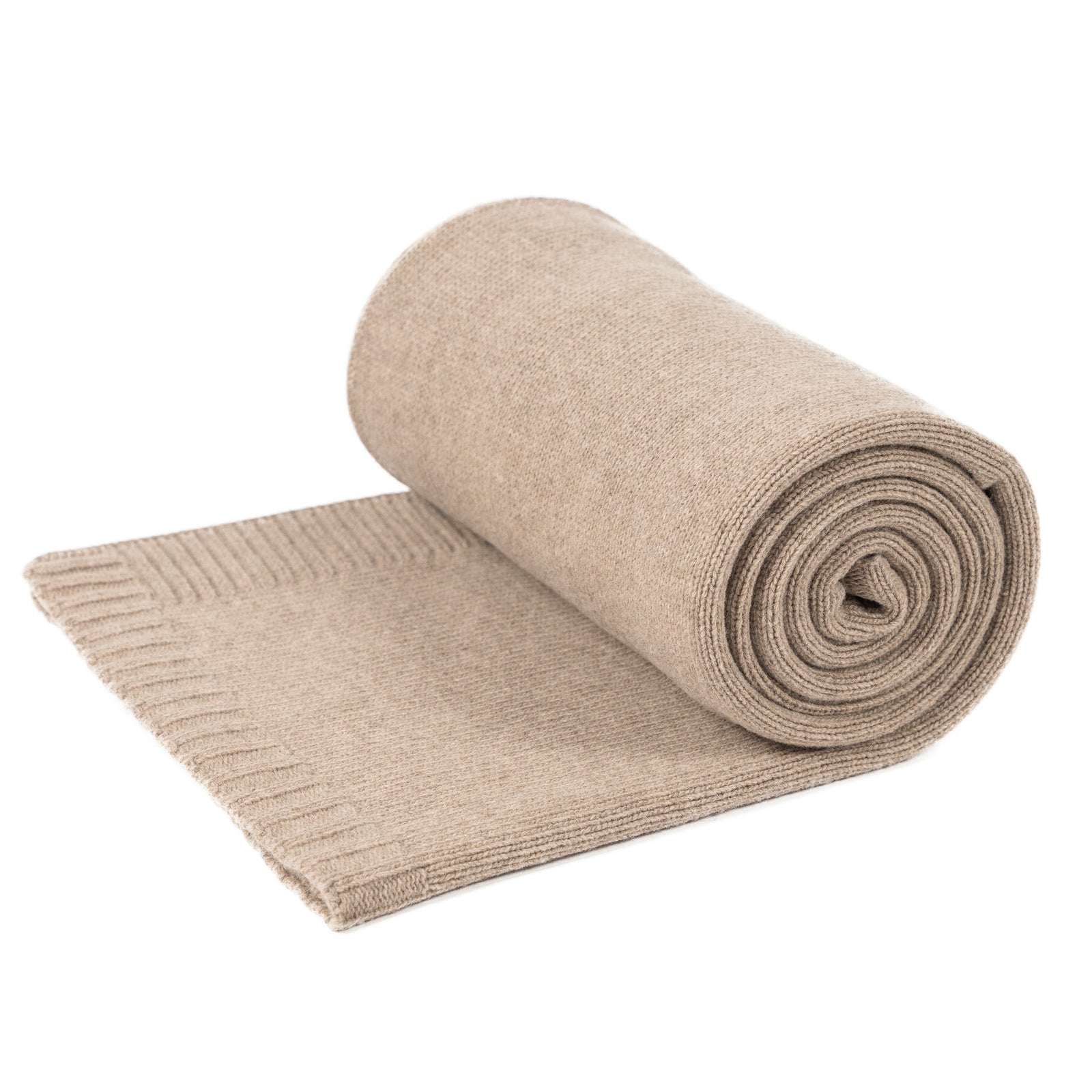 DEMETER Koc z merynosa dziany klasyczny - jasny brąz