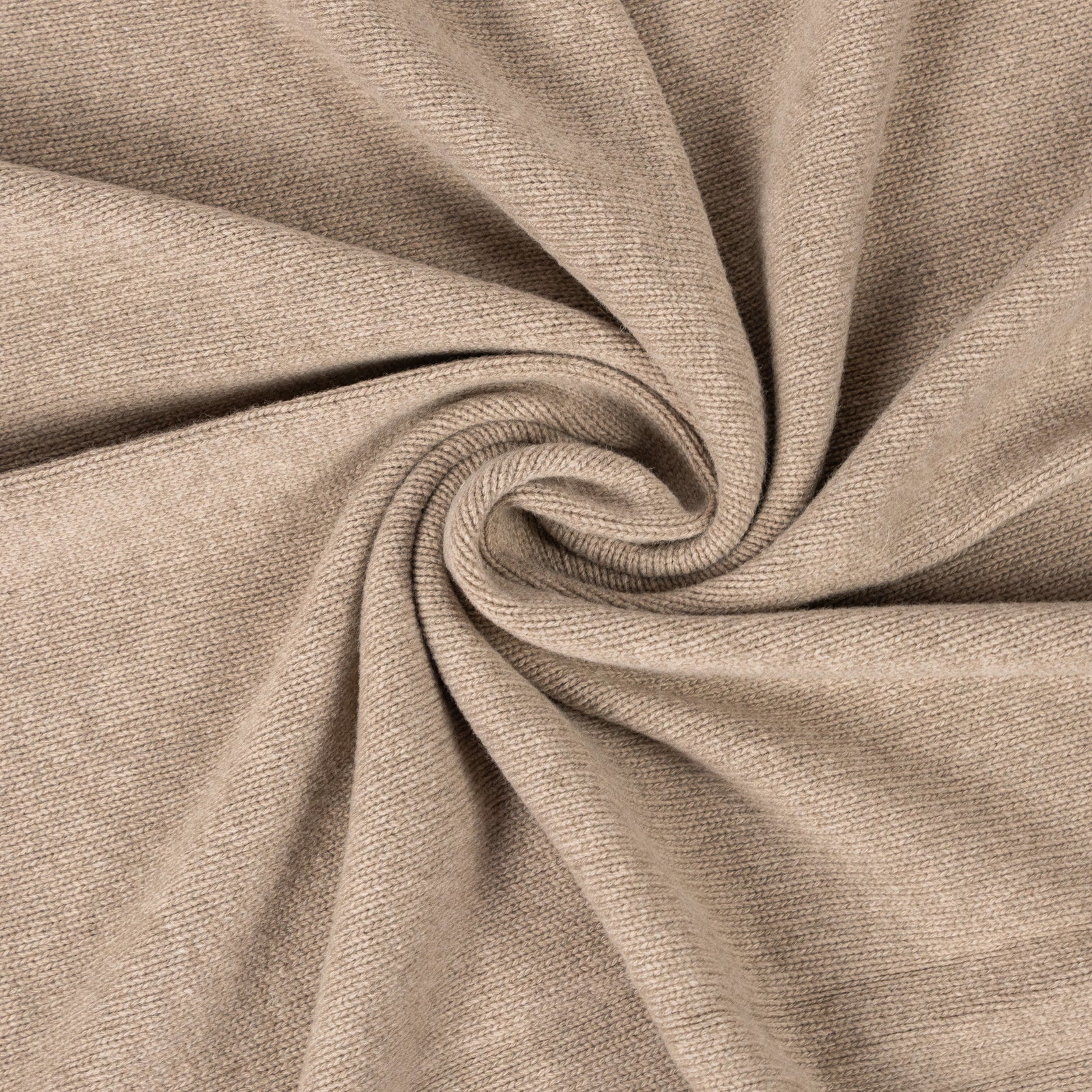 DEMETER Koc z merynosa dziany klasyczny - jasny brąz