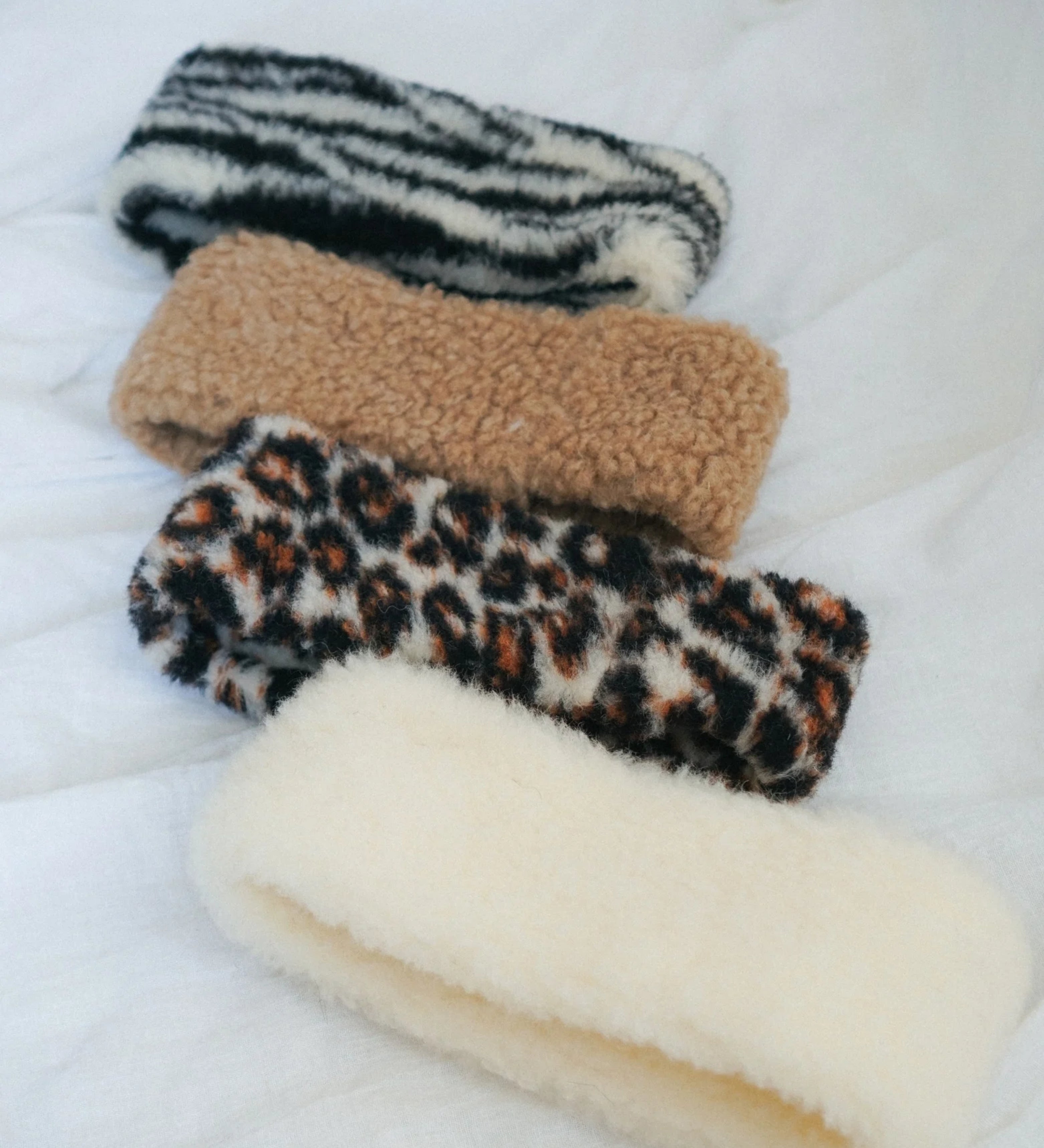 Wełniane opaski z merynosa