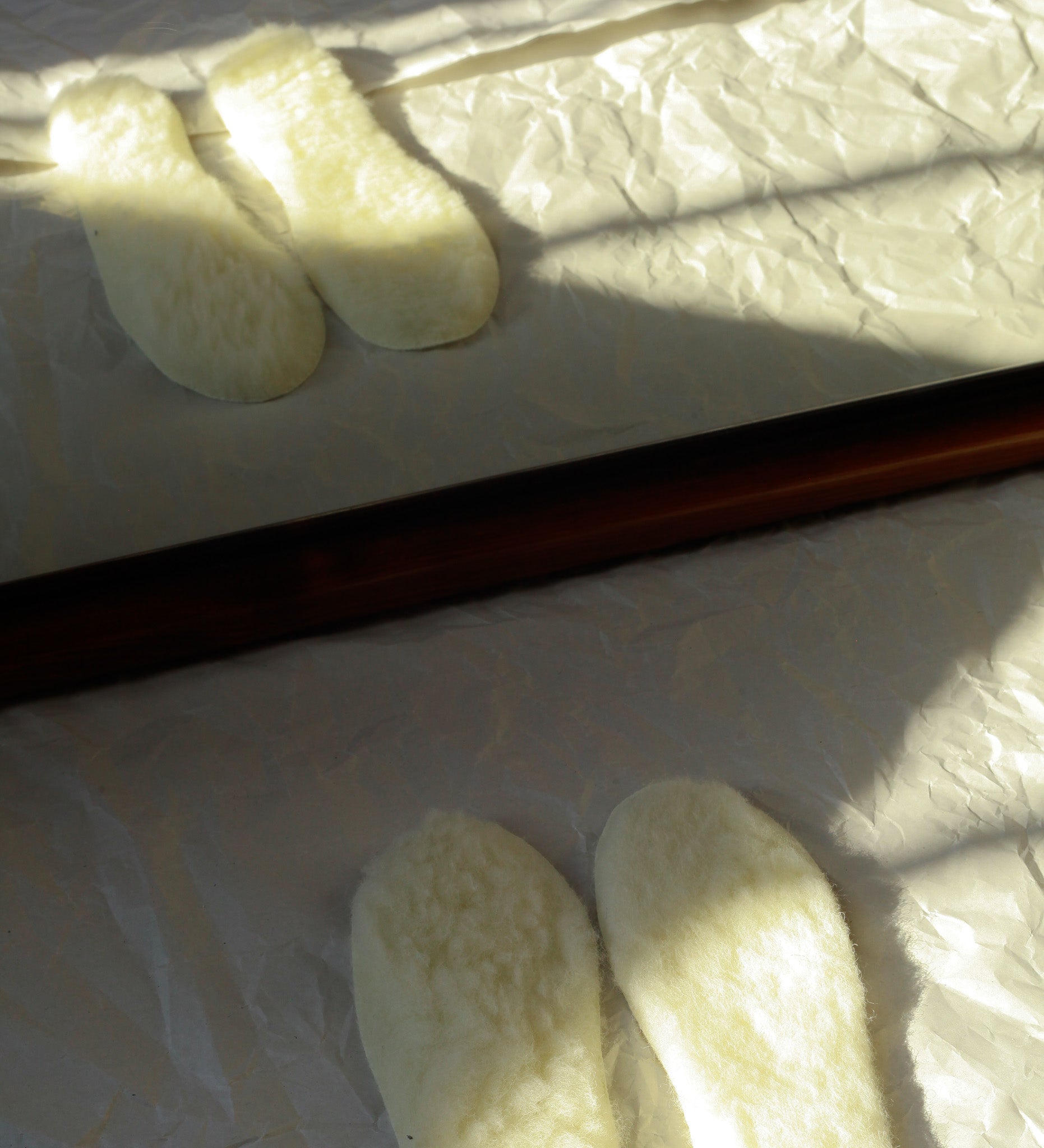 Wełniane wkładki do butów na zimę