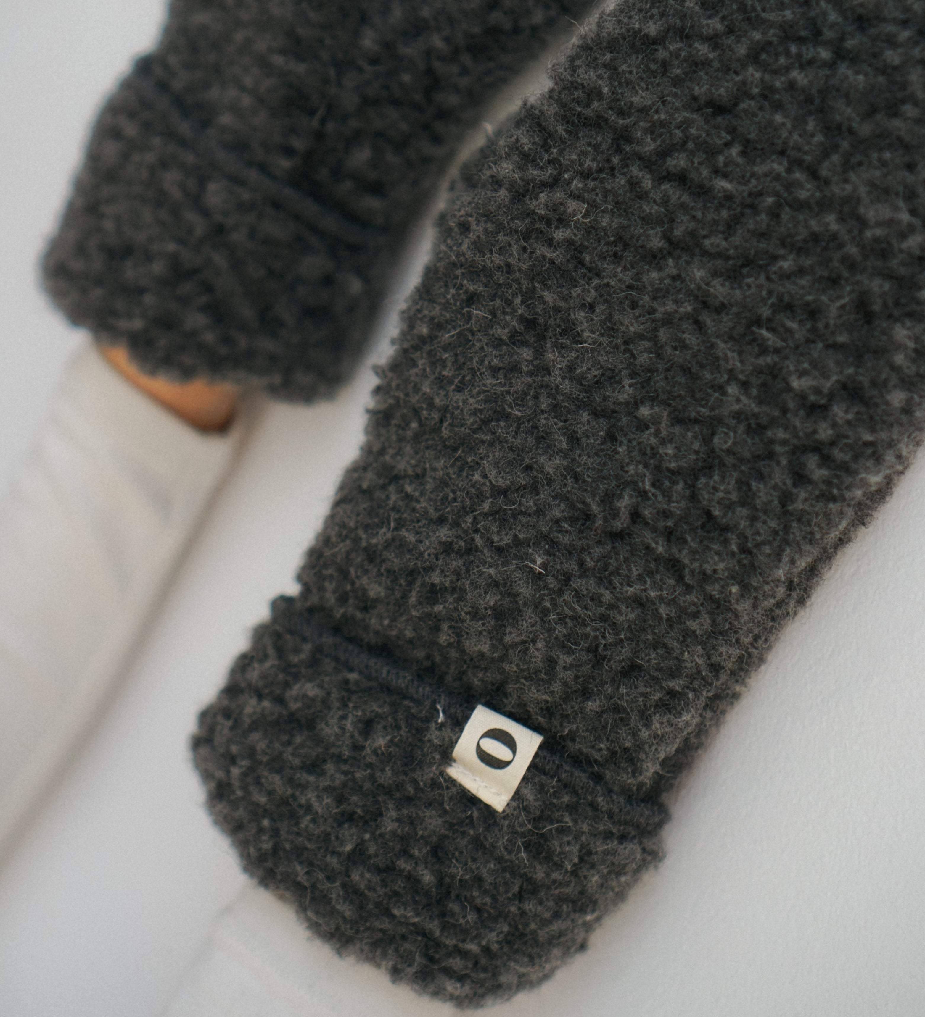 ALPEN Rękawiczki wełniane z merynosa - grafitowe