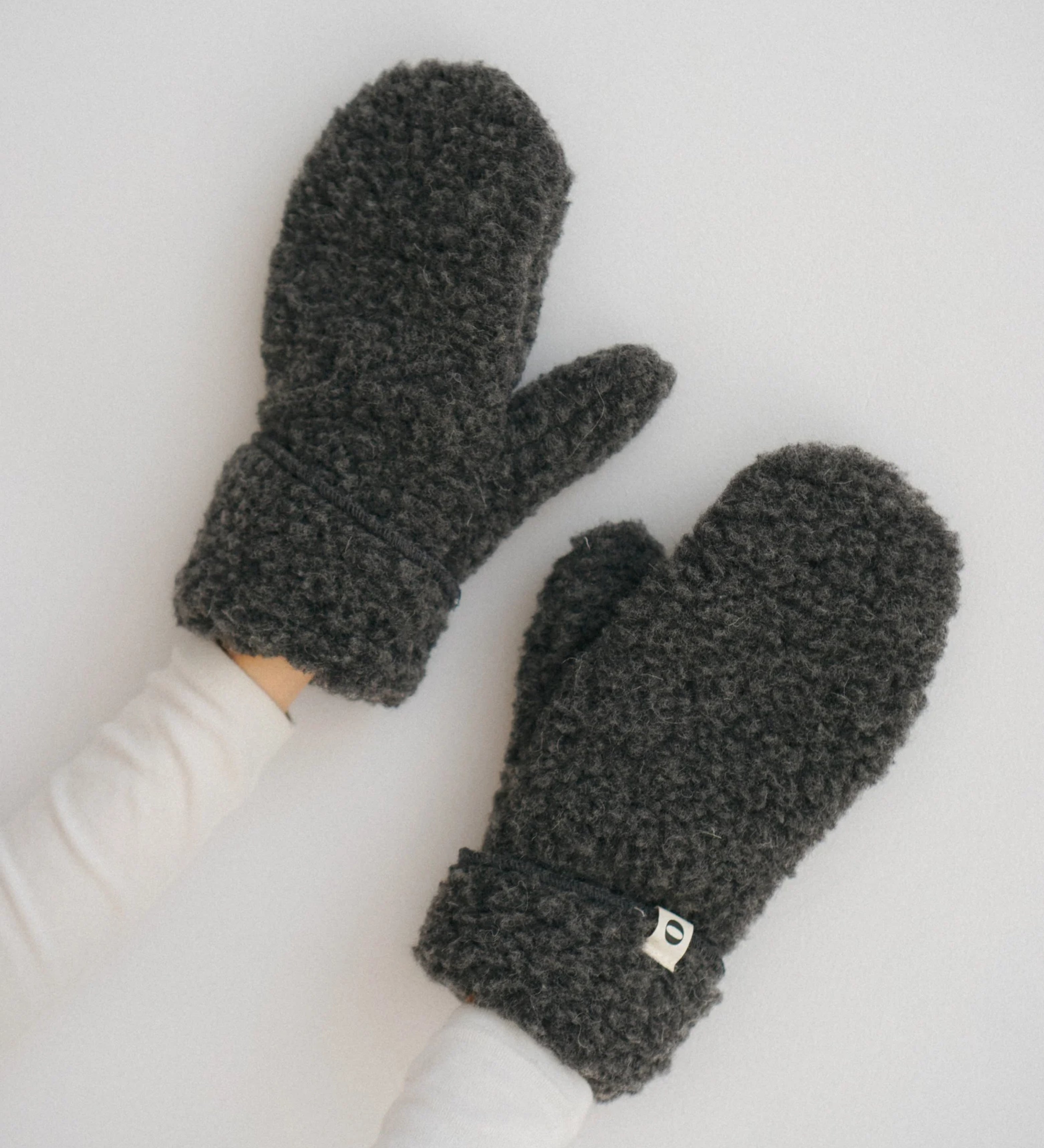 ALPEN Rękawiczki wełniane z merynosa - grafitowe