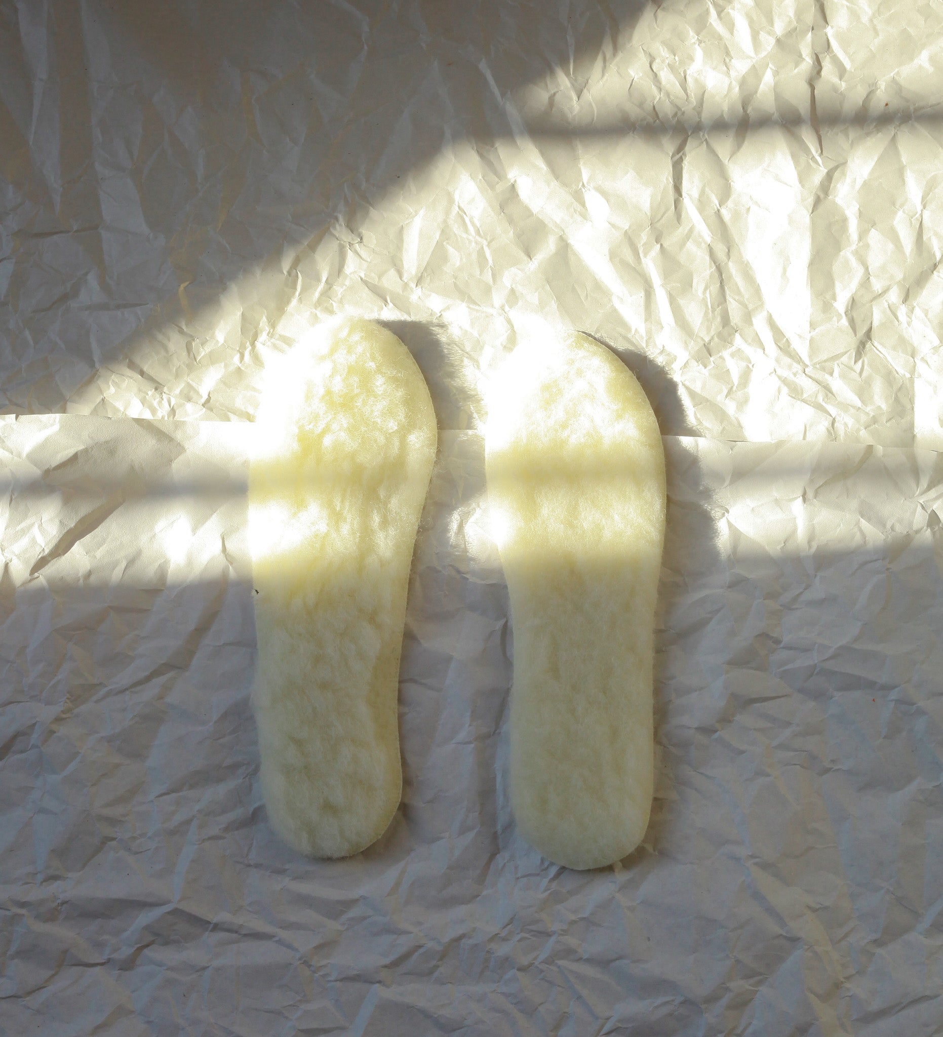 Wkładki do butów z wełny