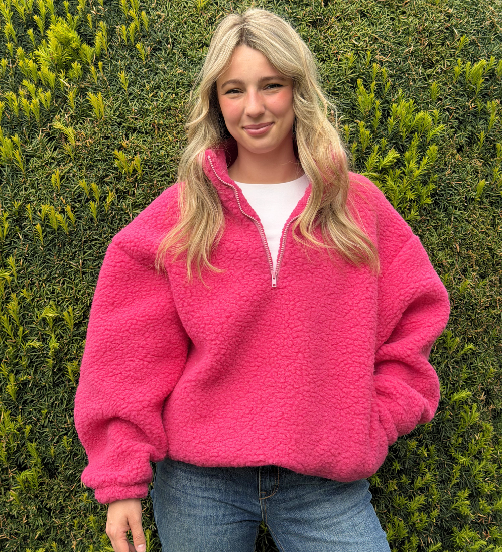 MYRRA mother & daughter Merino wool sherpa fleece