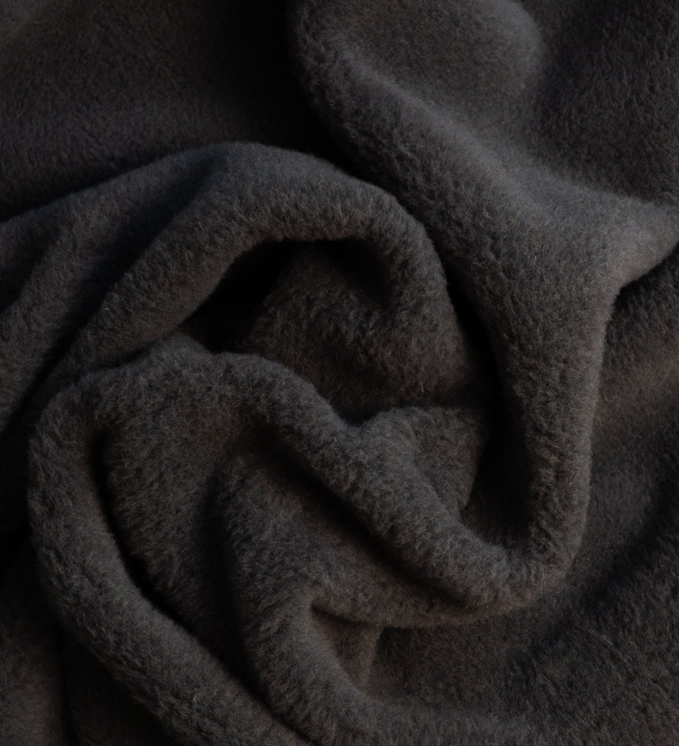 ARTEMIDA merino wool blanket i alpaki jednolity - graphite