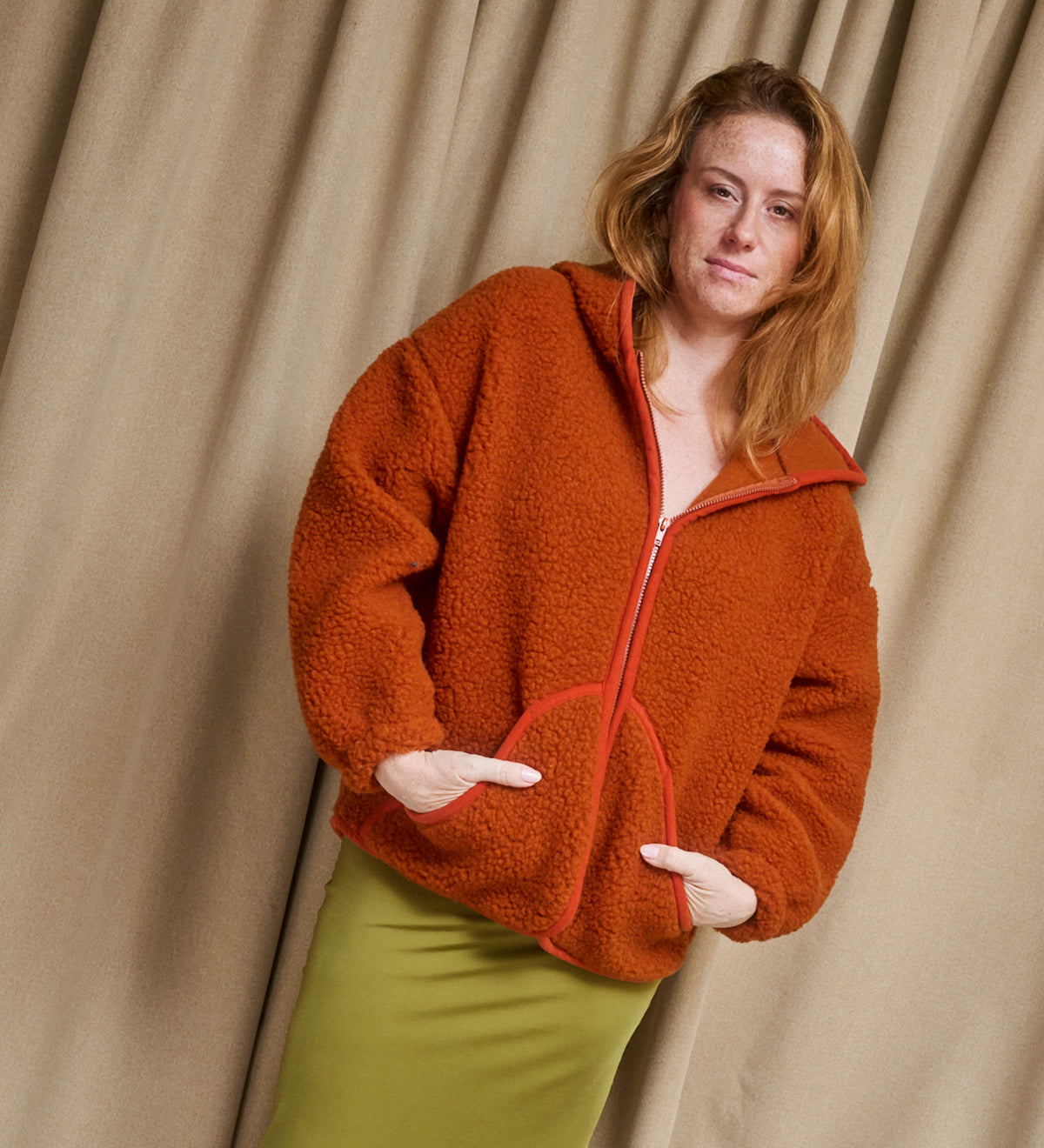 MIŚ 2.0 Wolljacke Kapuzenpullover - Schokolade