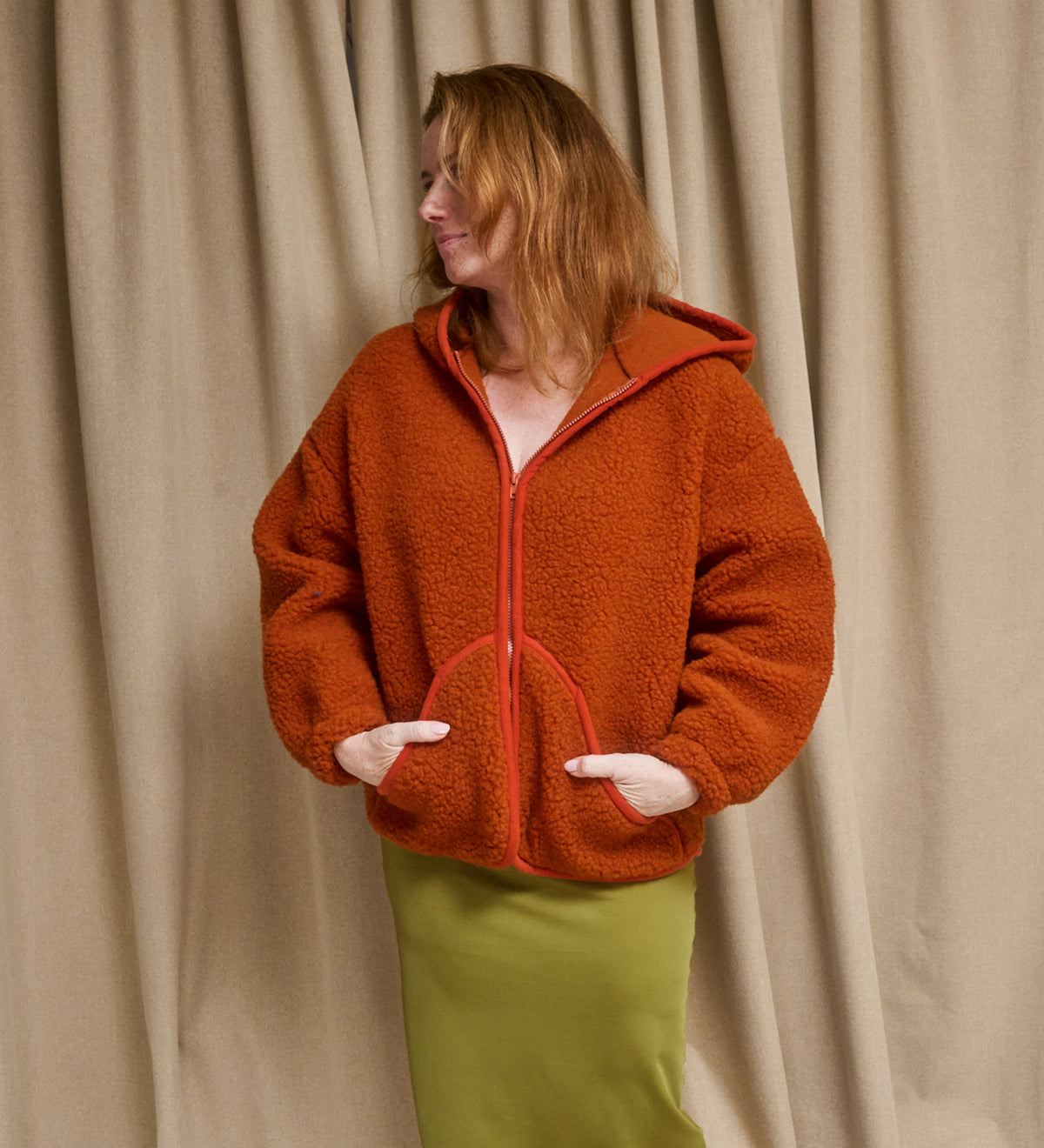 MIŚ 2.0 Wolljacke Kapuzenpullover - Schokolade