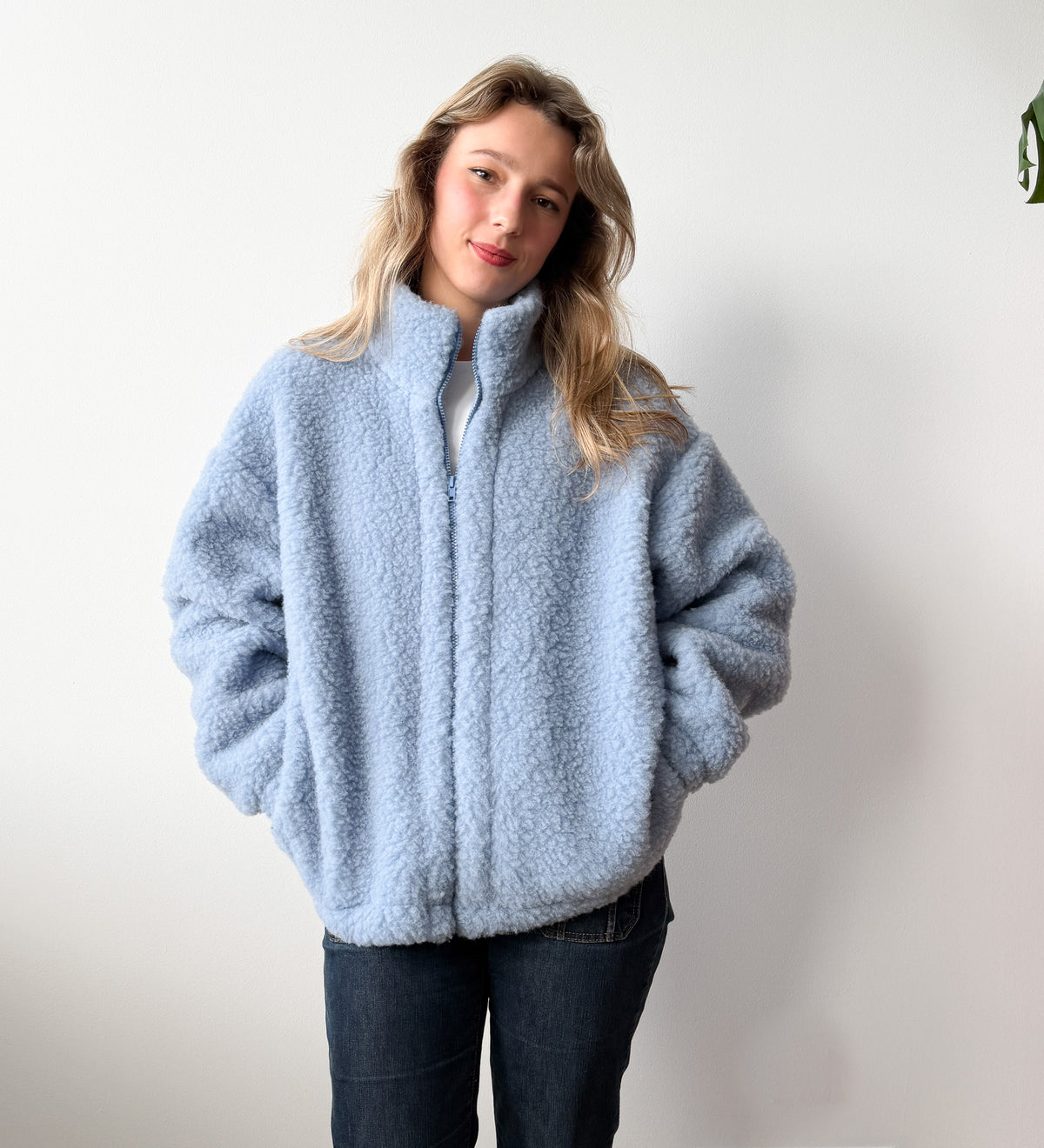 KORA Bomberjacke aus Merinowolle - butterfarben