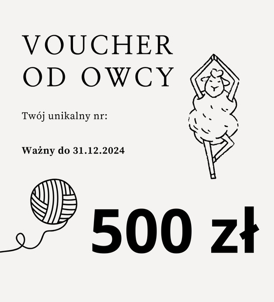 Voucher na zakupy 500 zł